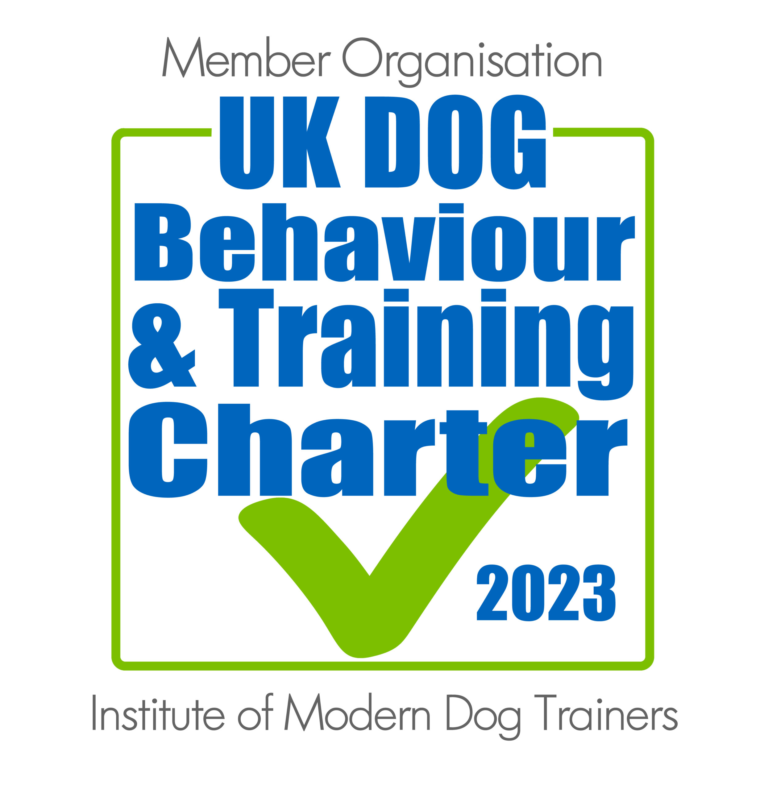 Uk Dog Behaviour & Training Charter 2023