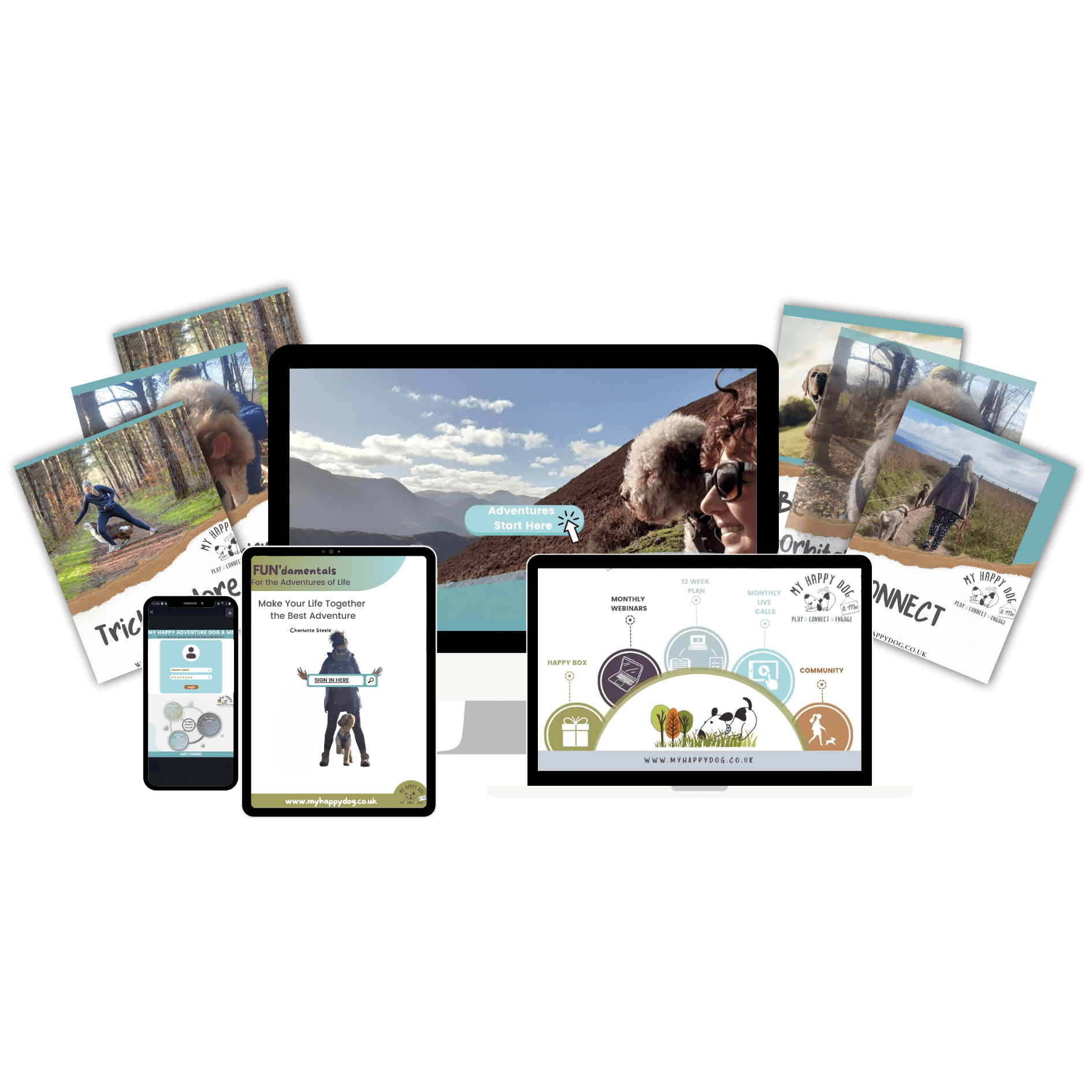 My Happy Dog & Me - 12 Week Plan FUNdamental training puppy and dog