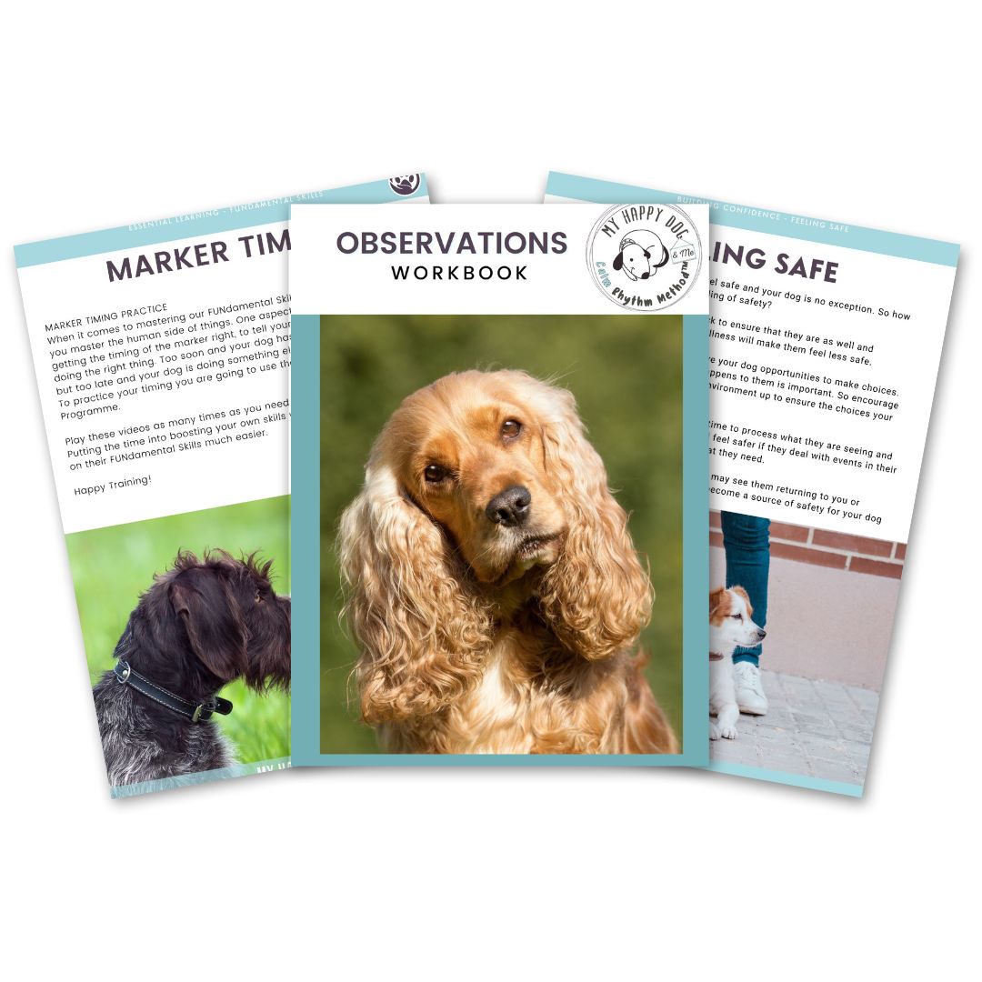 Mindful Dog Parents - Membership Includes monthly Observations Workbook